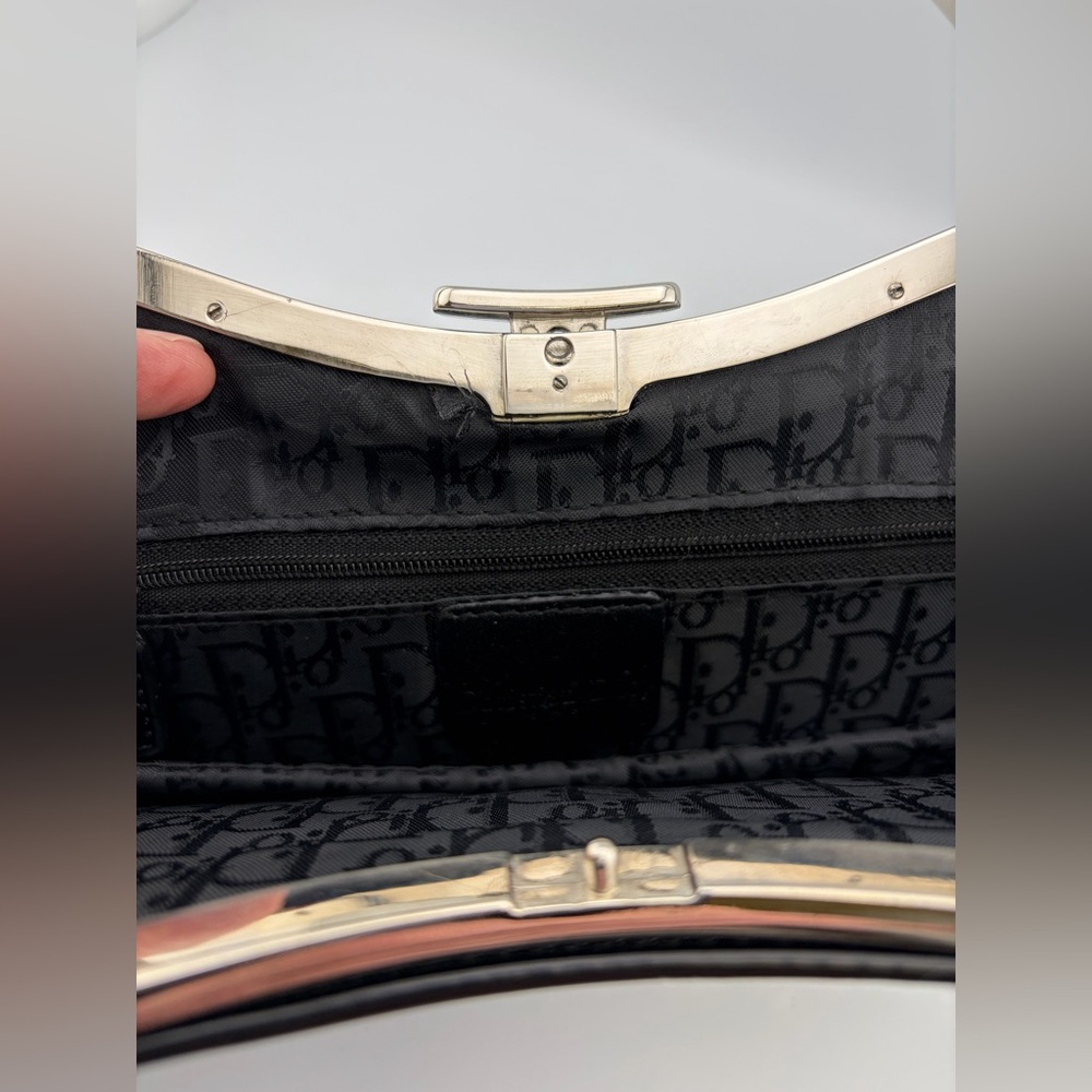 Dior Vintage RARE MINI 2003 Fall Bondage Clutch Limited Edition John Galliano - Picture 9 of 12